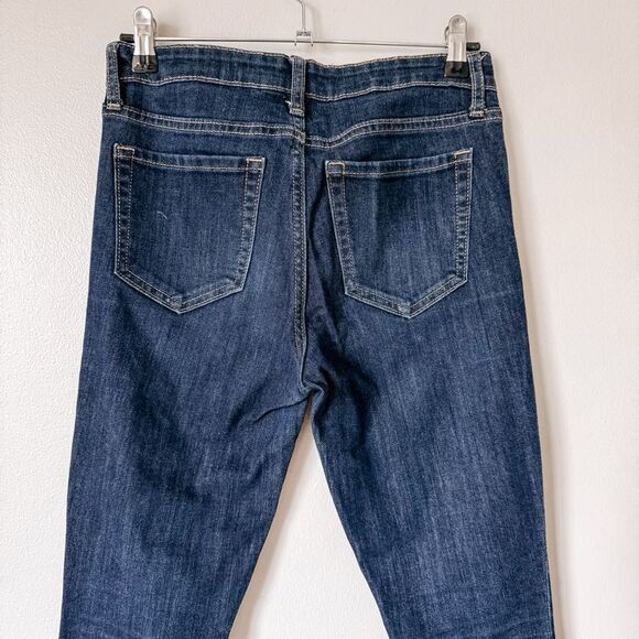 Gap High Rise Skinny Jean Dark Wash Size 26 - Picture 5 of 8